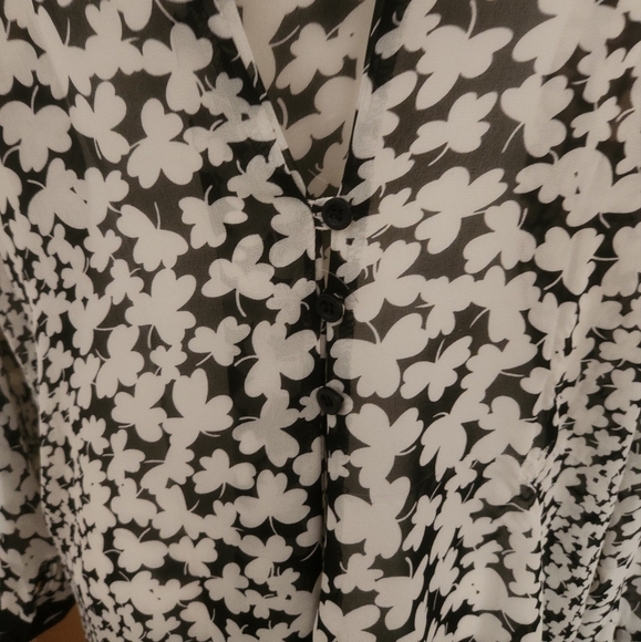 Sheer blouse. XL Seven Karat - Picture 3 of 7